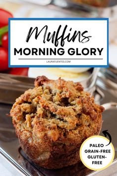 gluten free paleo morning glory muffins Low Carb Morning Glory Muffins, Healthy Breakfast Food Ideas, Gluten Free Desert, Low Carb Day, Spiced Apple Cake, Healthy Breakfast Food, Breakfast Food Ideas