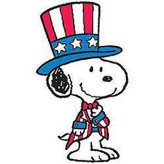 a cartoon dog wearing a patriotic hat