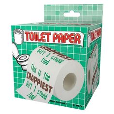 Island Dogs Funny Novelties Crappiest Gift!  Toilet Paper Toilet Paper Gift, Quirky Christmas Gifts, Funny Toilet Paper, Toilet Paper Humor, Christmas Toilet Paper, Funny Christmas Ornaments, White Elephant Gift, Funny Gifts For Men, Gag Gifts Funny