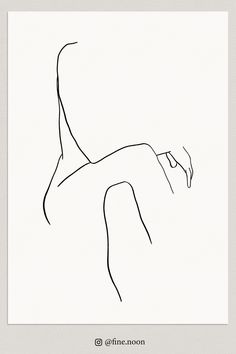 a black and white drawing of a woman's back with her hands on her hips