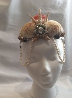 A personal favorite from my Etsy shop https://www.etsy.com/listing/606891039/mermaid-with-real-seashells-vintage-pin Pearl Beaded Shell, Handmade Pearl Shell-shaped Shell, Ocean-inspired Pearl Shell With Pearl Drop, Ocean-inspired Pearl Drop Shell, Pearl Shell With Pearl Charm, Ocean-inspired Pearl Shell, Elegant Beaded Pearl Shell, Unique Handmade Shell Jewelry, Elegant Beaded Shell