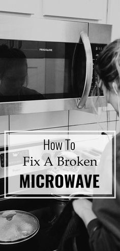 Fix a microwave that's not heating in just a few simple steps and using only household tools. Why buy a new one when the one you have can be repaired! #Microwave #DIY #Fix #Household #Repair Open Board, Do It Yourself Crafts, Household Tools, Blogging Advice, Creative Home Decor, Do It Yourself Projects, Kitchen Cooking, Easy Woodworking Projects, Woman Standing