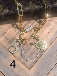 Gold Chain Link Necklace With Charms, Gold Plated Link Chain Necklace With Charms, Gold Plated Link Charm Necklaces, Light Chain, Charms Necklace, Charm Necklaces, Link Chain, Beautiful Necklaces, My Jewellery