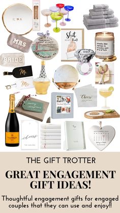 the gift trotter great engagement gift ideas