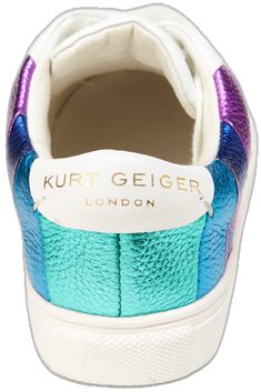 Tenis Kurt Geiger, Trendy Iridescent Low-top Sneakers, Kurt Geiger White Boots, Kurt Geiger Chelsea Boots, Kurt Geiger, Metallic Colors, Leather Sneakers, Top Sneakers, Nordstrom