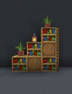 Minecraft building idea for bookshelf stairs Bookshelf Stairs, Blossom Minecraft House, House Decor Minecraft, Simple Minecraft Builds, Blossom House Minecraft, Minecraft Village Ideas Buildings, Cherry Blossom House Minecraft, Minecraft Cherry Blossom House, Cherry Blossom Minecraft