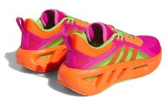 adidas Climacool Ventice Shoes 'Lucid Fuchsia Impact Orange' IF5289 Casual Orange Adidas Sneakers, Orange Adidas Sneakers For Light Sports, Orange Adidas Running Shoes For Streetwear, Adidas Orange Leather Sneakers, Adidas Orange Sports Sneakers, Bright Sneakers, Stylish Sneakers, Tennis Shoes, Shoe Game