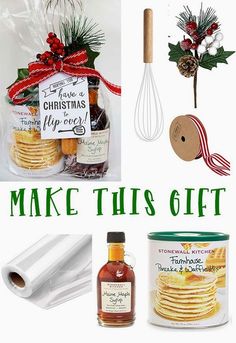 christmas gifts for the kitchen, including cookies and other holiday treats to make this gift