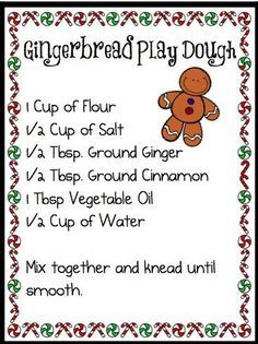 the gingerbread play dough recipe is shown on an iphone screen, and it's in