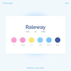 an image of the color palettes for this website