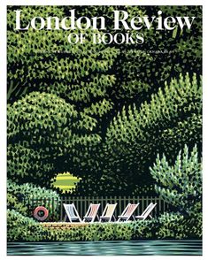 the london review of books is featured in this book cover art print by artist and photographer person