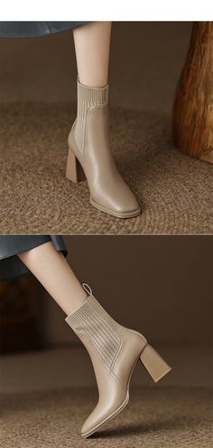 CHIKO Garbina Square Toe Block Heels Ankle Boots Block Heel Ankle Boots, Heeled Ankle Boots, Pretty Shoes, Boot Shoes Women, Block Heels, Heeled Boots, Heel Height, Ankle Boots, High Heels