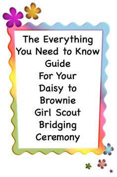 the everything you need to know guide for your daisy to brownie girl scout wedding ceremony