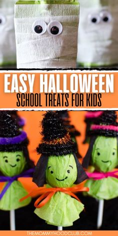 easy halloween treats for kids to make