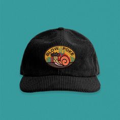 Just slow down and enjoy the ride. :) Embroidered directly onto sturdy canvas, then machine sewn onto a super soft corduroy hat, that's sure to become your new favorite. Please note: these hats are somewhere in between a flat bill and a curved bill. The brim can bend quite a bit to suite your preference. Hat specs: Lower profile, unstructured six panel Adjustable fastener with metal clasp, tonal under-peak lining Mid weight Flat Peak 100% cotton One size fits all I understand that it's hard to k Flat Bill Hat, Masc Fashion, Corduroy Hat, Flat Bill Hats, Hat Fits, Enjoy The Ride, Birthday List, I Understand, It's Hard