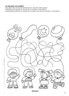 an activity sheet for children to learn how to write and color