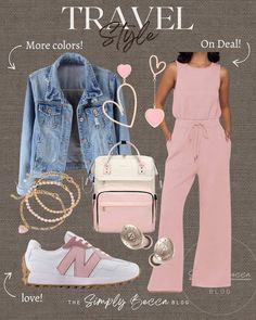 Mode Ab 50, Mode Rose, Clothing Wardrobe, Travel Outfits, Casual Work Outfits, Looks Chic, Pink Outfit, Mode Inspiration, Outfits Casuales