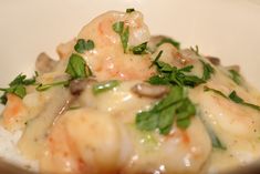 a close up of food in a bowl on a table