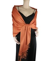 Pashmina/Silk Shawl Burnt Orange Pashmina Silk, Fire Brick, Red Shawl, Pashmina Wrap, Cashmere Pashmina, Cashmere Fabric, Silk Shawl, Pashmina Shawl, Dress Store