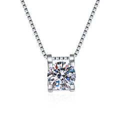 Necklace Information



Metal:
925 Sterling Silver


SKU:
MS-PFA-123


Rhodium:
Yes


Nickle Free:
Yes


Necklace Length:
18''


Gemstone Information



Gem Type:
Moissanite 


Stone Color:
Clear White


Stone Cut:
Round Cut



Stone Weight:
1.0/2.0ct


Stone Setting:
Prong Setting


Average Clarity:
FL-IF


Average Color:
D-E







LOOKS THE SAME AS DIAMOND (WITH NAKED EYES)
While diamonds are graded on the 4 C’s scale (Cut, Clarity, Color, Carat), AINUOSHI Moissanite® are not diamond, and are Fire Color, Head Necklace, Bull Head, Stone Setting, Clear White, Cz Diamond, Diamond Pendant Necklace, Rose Gold Necklace, White Stone