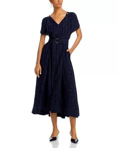 3.1 Phillip Lim - Jacquard Dress Elegant Jacquard Dress For Work, Jacquard Midi Dress For Cocktail, Chic Jacquard Dress For Formal Occasions, Cocktail Jacquard Midi Dress, Chic Jacquard V-neck Dress, Chic V-neck Jacquard Dress, Chic Jacquard Midi Dress, Chic Jacquard Midi Length Dress, Wedding Flats