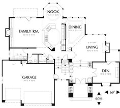 the floor plan for this luxury home