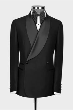 Shop for Knight Formal Black Shawl Lapel Double Breasted Wedding Suits in Allaboutsuit at best prices.Find the best Black Shawl Lapel slim fit suits with affordable price. Long Sleeve Wedding Tuxedo, Fitted Long Sleeve Tuxedo, Elegant Black Wedding Suit, Tailored Elegant Bandhgala For Wedding, Elegant Tailored Bandhgala For Wedding, Black Tuxedo For Wedding, Fitted Black Tuxedo For Wedding, Black Fitted Suit For Wedding, Fitted Black Suit For Wedding