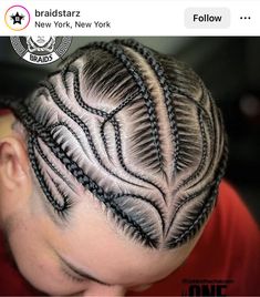 Men Plaits Hairstyles, Men Plaits, Cornrow Patterns, Men's Braids, Men Cornrows