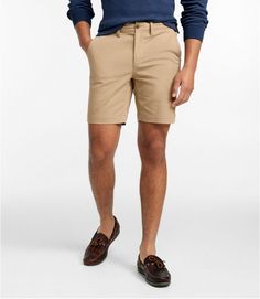 Men's Comfort Stretch Chino Shorts, 8" | Shorts at L.L.Bean Built To Last, Stretch Chinos, Chino Shorts, Ll Bean, L L Bean, Men's Shorts, Mens Shorts, Mens Outfits, High Quality