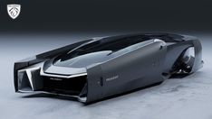 a futuristic car is shown in this image