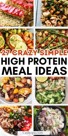 high protein meal ideas that are easy to make and delicious