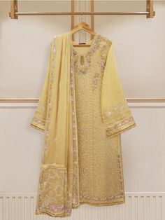 Introducing our elegant embroidered chiffon shirt with dupatta a perfect choice for those who appreciate intricate detailing and graceful style. Crafted from high-quality chiffon fabric, this shirt offers a lightweight and luxurious feel, allowing you to feel comfortable and chic throughout the day. The set comes with a matching dupatta which enhances the overall look and adds a touch of finesse to your outfit. Length: 45" Dupatta Fabric: Chiffon Graceful Style, Pakistani Fancy Dresses, Embroidered Chiffon, Boutique Dress Designs, Boutique Dress, Designs For Dresses, Chiffon Shirt, Dress Designs, Chiffon Fabric