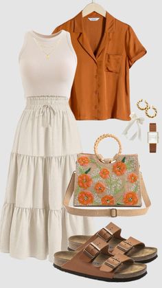 Walking Around Outfit Summer, Immodest Clothes, Spring Church Outfits Women, Outfit Ideas For Italy, Modest Dress Outfits, Modest Outfit Ideas, Church Fits, Summer Outfits 2024