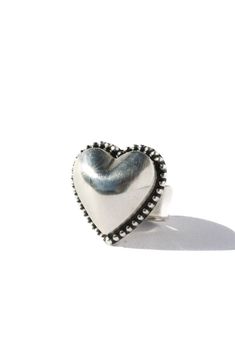 Sunwest Jewelry US 7 / Silver Burning Love Silver Ring Handmade Silver Jewelry, Burning Love, Silver Heart Ring, Silver Jewelry Handmade, Hand Jewelry, Sterling Silver Heart, Cleaning Jewelry, Silver Heart, Rings Statement