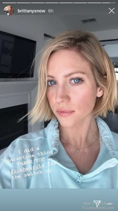 Natural Dark Blonde, New Hair Look, Short Blonde Bobs, Brittany Snow, Natural Hair Wigs, Strawberry Blonde Hair, Haircut And Color, Pitch Perfect, Hair Crush