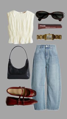 E Girl Outfits, Relaxed Outfit, Spring Fashion Trends, Casual Chic Outfit, Summer Fashion Outfits, Girly Fashion, Cozy Fashion