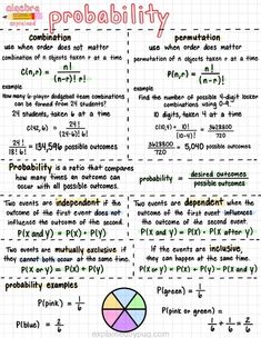 a piece of paper that has some writing on it with different types of graphs and numbers