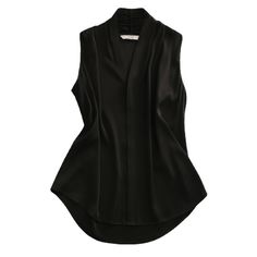 Elegant Halterneck V-Neck Sleeveless Blouse Fabric: Polyester Size: S, M,, L, XL Multiple Color Selections: Black, Apricot  Season: Spring, Fall, Summer Elegant V-neck Solid Color Vest, Chic Stretch Tank Blouse, Elegant Sleeveless V-neck Top For Work, Elegant V-neck Vest Top, Elegant Stretch Tank Blouse, Black V-neck Vest For Night Out, Chic Solid Camisole Vest, Black Sleeveless Blouse Vest For Layering, Chic Solid Sleeveless Blouse Camisole