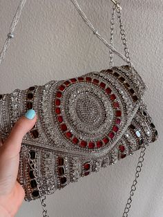 You don't have to be famous to live out your own red-carpet moment! our unique gorgeous handmade bags will help you in this. Emirates, Moroccan and Turk style in a single version. It's not just a bag this piece of art! Almost all bags presented in a single copy. The sparkling silver rhinestones glimmer, and beautiful tiny strap adds even more sparkle to this bag. With its lined interior, fits just the essentials. Glamorous Rhinestone Bags For Night Out, Luxury Rhinestone Bags For Night Out, Glamorous Embellished Bag For Night Out, Glamorous Event Bags With Rhinestones, Glamorous Rhinestone Event Bag, Luxury Bags With Rhinestones For Events, Glamorous Shoulder Evening Bag For Night Out, Luxury Rhinestone Event Bag, Luxury Rhinestone Event Bags