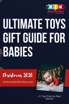 the ultimate christmas gift guide for babies is on display at this year's kid activities store