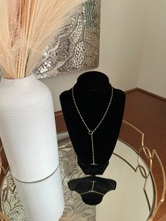 Elevate your style with our Lariat Necklace. Its versatile tube chain and easy-to-wear toggle clasp make it a must-have for any outfit. Crafted in 14k gold filled or sterling silver for a waterproof and luxurious look. Choose from 16" or 18" length options. Upgrade your accessories now. Pendant Rings, Lariat Necklace, Toggle Clasp, Pearl Ring, Chain Pendants, Chains Jewelry, Charm Jewelry, Silver 925, Anklets