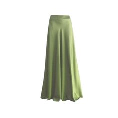 "It is made from soft and good quality Silk fabric. This is made to order in your measurements. Skirt length: 38\" .It can be made longer or shorter. It is made with a zipper. You can choose other colors from the color chart. When you order please give me your measurements: 1: The length of the skirt from the top of the waistline to the bottom hem. 2: Waist ( where you want the waistline to be). 3: Hips ( around the fullest part) 4: And your color choice. *When you order will have a place to wri Stretch Satin Flared Skirt Bottoms, Stretch Satin Lined Skirt, Green Pleated Stretch Maxi Skirt, Elegant Green Skirted Bottoms, Green Stretch Pleated Maxi Skirt, Green Stretch Maxi Skirt With Pleats, Green Long Pleated Skirt, Satin Stretch Flared Skirt, Full Length Relaxed Satin Skirt