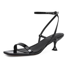 PRICES MAY VARY. 👡Trendy and chic: Strappy design with metallic glimmer adds a fashionable touch to your outfit. ✨Comfortable and practical: 2.2 inch kitten heel provides a balanced lift, while the open square toe allows for breathability and a comfortable fit. 🎁Durable and high-quality: Made from premium materials, these heeled sandals are built to last, ensuring long-lasting wear and tear resistance. 👗Versatile and multipurpose: Perfect for various occasions, such as parties, weddings, or c Kitten Heel Sandals, Strappy Sandals Heels, 2 Inch Heels, Mid Heel, Slipper Boots, Toe Designs, Strappy Heels, Metallic Accents, High Heel Boots