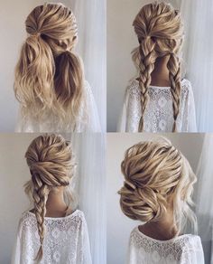 Hoco Hair Styles, Hair Upstyles, Bridal Hair Updo, Bridesmaid Hair Half Up, Easy Hair Updos, Hair Hoco, Long Hair Updo, Bridesmaid Hair Down, Bridesmaid Hair Short