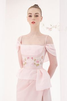 Enoch Straight Across Dress – MEAN BLVD Straight Across Dress, Floral Gowns, Khmer Clothes, Beautiful Gown Designs, Damsel In This Dress, Dinner Wear, Traditional Dresses Designs, Adventurous Women, Mean Blvd