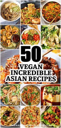 Vegan Asian Recipes That Pack Incredible Flavor Asian Recipes Vegetables, Unique Vegetarian Recipes, Vegan Filipino Recipes, Asian Recipes Authentic, Asian Entrees, Asian Diet, Asian Vegetarian Recipes