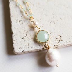 Free Shipping. Baroque Pearl gemstone convertible necklace. Aqua chalcedony bezel and chain. Entirely handmade. Top rated jewelry gifts. Best designer jewelry necklaces and earrings. Parken Jewelry. Designer Jewelry Necklaces, Gemstone Lariat Necklace, Convertible Necklace, Minimalist Necklace Gold, Bezel Necklace, Long Pearl Necklaces, Aqua Chalcedony, Rose Quartz Gemstone, Jewelry Design Necklace