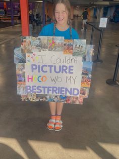 Homecoming Proposal For Bsf, Cute Promposals For Girl Best Friends, Hoco Signs For Your Bestie, Hoco Proposals Ideas For Boyfriends, Hoco Proposals Ideas Pnd, Asking Friend To Prom, Best Friend Homecoming Proposals, Homecoming Bored Ideas, Sister Homecoming Proposal