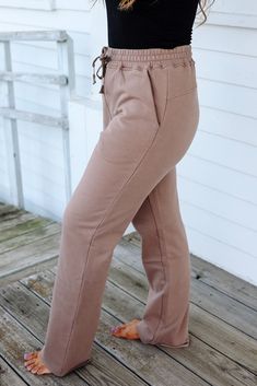 The Logan is an Aiden & Oak exclusive designed by us just for YOU! It features a classic lounge pants fit, raw hem, on the COMFIEST soft material. Customize the length with the raw hem style! Fits true to size, model is shown in her typical size medium. S 1/3 M 5/7 L 9/11 XL 13/15 Light Fleece Lined - 95%% Cotton 5% Spandex Measurements: Small: Waist 13", Front Rise 11 5/8", Inseam 31" Medium: Waist 14", Front Rise 12", Inseam 31" Large: Waist 15", Front Rise 21 3/8", Inseam 31" Extra Large: Wai Classic Lounge, Swimsuit Sale, Flying Monkey Jeans, Pants Fit, Cropped Flare Jeans, Judy Blue Jeans, Hem Style, Short Leggings, Active Wear Leggings