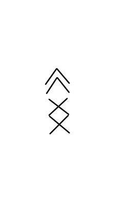 an image of a line drawing with the letter x in it's center and two intersecting lines on each side